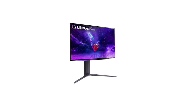 LG UltraGear 27-inch OLED Gaming Monitor (27GR95QE-B) - Side View