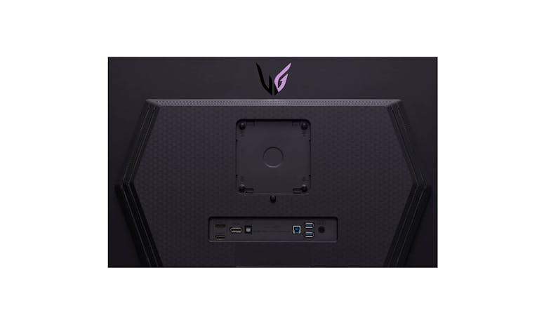 LG UltraGear 27-inch OLED Gaming Monitor (27GR95QE-B) - Back View