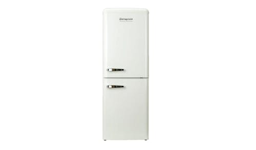 EuropAce Retro (ER7178A) 168L 2-Doors Refrigerator - Ivory White
