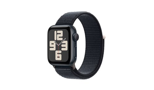 Apple Watch SE GPS 40mm Midnight Aluminum Case with Midnight Sport Loop - 1.jpg