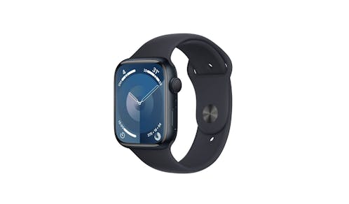 Apple Watch Series 9 GPS 45mm Midnight Aluminum Case with Midnight Sport Band - 1.jpg