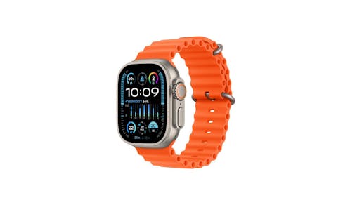 Apple Watch Ultra 2 GPS + Cellular 49mm Titanium Case with Orange Ocean Band - 1.jpg