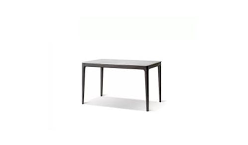 Rock Solid Oak Dining Table With Slate Stone Top.jpg