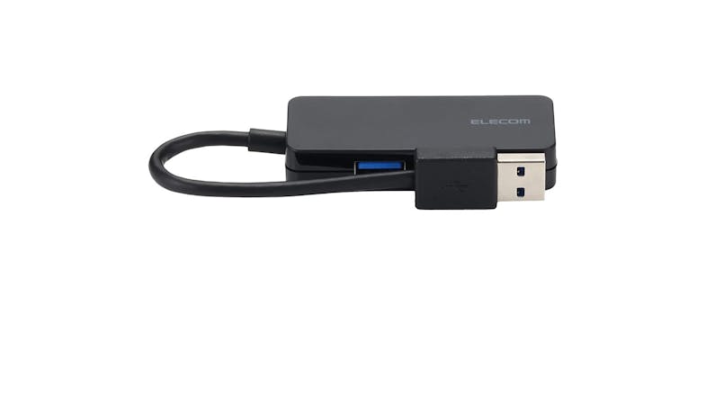 Elecom U3H-K315BBK USB 3.0 Hub 3 Port Bus Power - Black_1