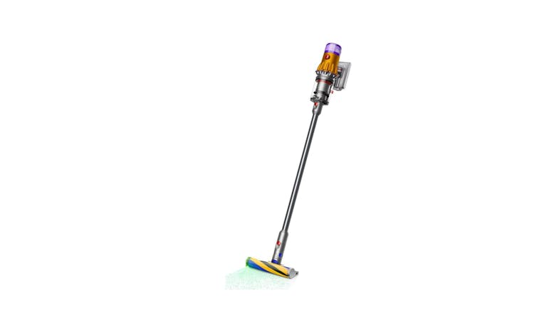 Dyson ABS 448851 SV46 V12 Detect Slim Vacuum Cleaner - Yellow/Nickel_1