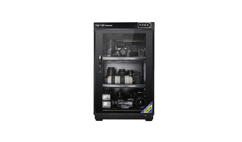 DigiCabi DHC-80 Dry Cabinet with Light - Black