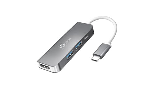 j5 Create JCD371 USB-C to HDMI & USB 3.1 2-Port - Space Grey