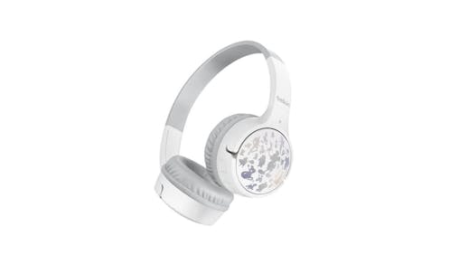 Belkin SoundForm Mini Wireless On-Ear Headphones for Kids (Disney Collection) AUD002qcSL - White