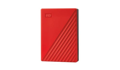 Western Digital My Passport External Hard Drive HDD 5TB - Red