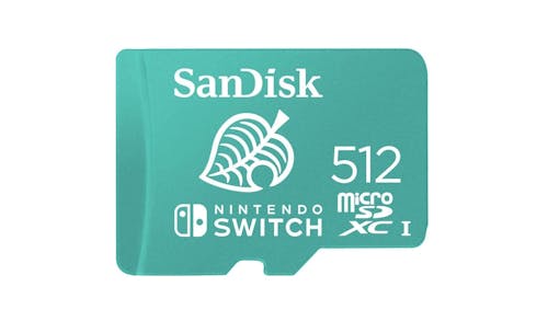 Sandisk SDSQXAO-512G-GN3ZN Micro SD Nint - Green