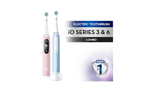 Braun Oral B IO6 + IO3 Electric Toothbrush Bundle