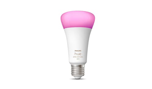 Philips Hue A67 E27 white and color ambiance Smart Bulb - White