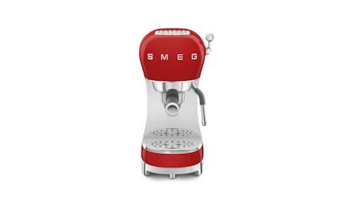 Smeg ECF02RDUK Espresso Machine - Red