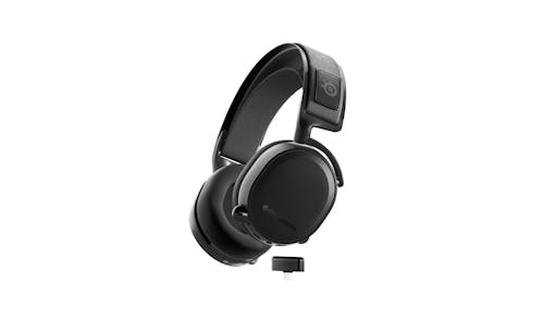 SteelSeries Arctis 7+ Wireless On Ear Headphones - Black