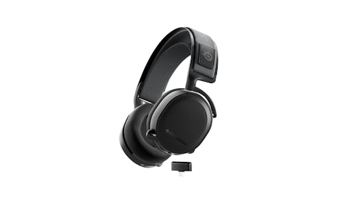 SteelSeries Arctis 7+ Wireless On Ear Headphones - Black