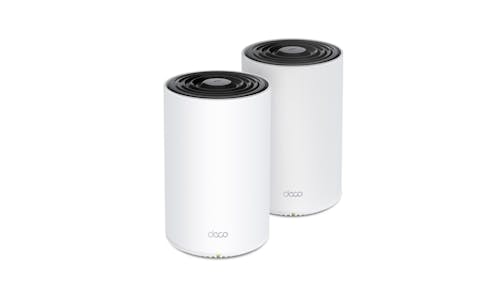 TP-link Deco X80 AX6000 Dual-Band Mesh WiFi 6 System 2 Pack - White