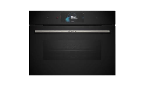Bosch CSG7584B1 Series 8 60 x 45 cm Built-in compact Oven with Steam Function - Black