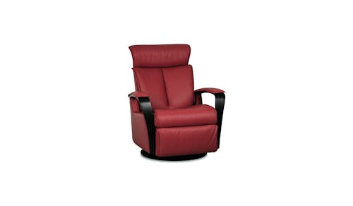IMG Majesty RG275 Leather Rocking Relaxer Recliner (T431 Scarlet/Black)