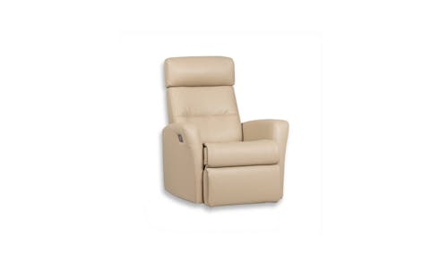 IMG Divani WM325 Leather Power Wall Saver Relaxer Recliner (T420 Beige)