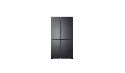 LG GS-B6472MC 647L Side-by-Side Refrigerator - Matt Black