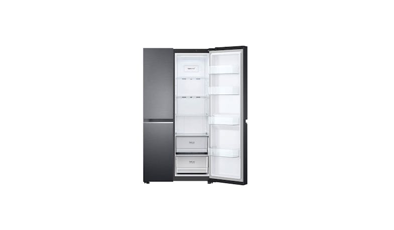 LG GS-B6472MC 647L Side-by-Side Refrigerator - Matt Black_4