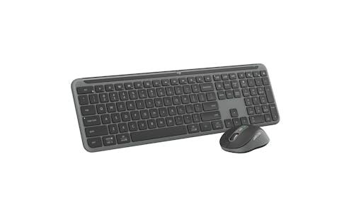 Logitech MK950 Signature Slim Wireless Keyboard and Mouse Combo - Graphite