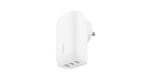 Belkin WCC002zbWH 3 Port USB-C Wall Charger - White