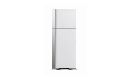 Hitachi (R-VG560P7MS-GPW) Big 2 (Nett 450L) Refrigerator - Glass Pure White