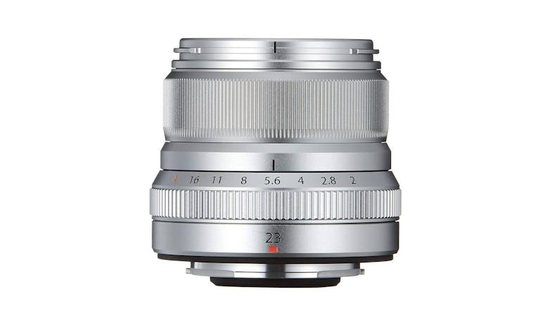 Fujifilm XF 23mm F2 R WR Compact Wide-Angle Lens - Silver-01