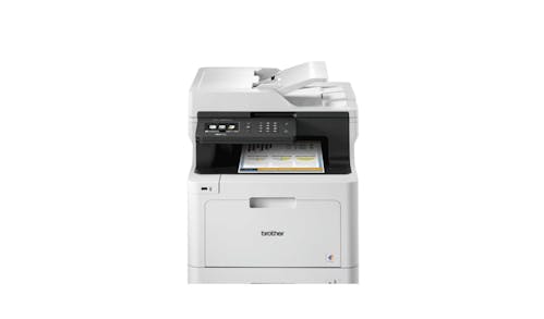 Brother MFC-L8690CDW All-in-One Laser Printer - White - 01