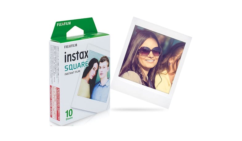 FujiFilm instax Square Instant Film - White-02