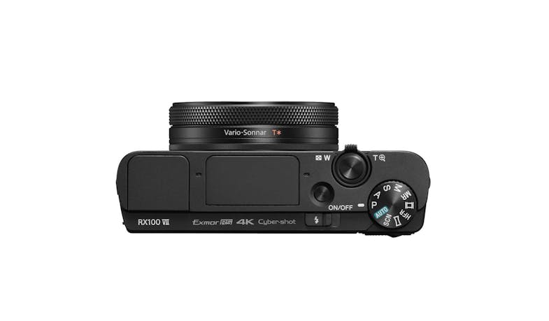Sony Cyber-Shot RX100 VII Compact Camera + Shooting Grip Kit (DSC-RX100M7G) - top