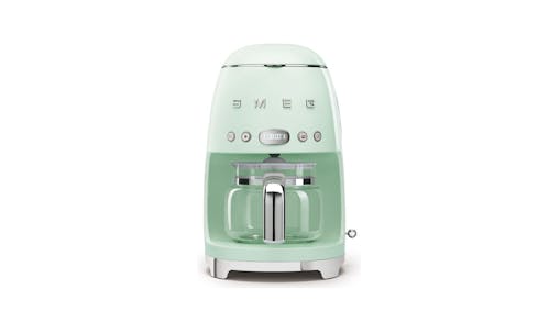 Smeg DCF02PGUK 50's Retro Style Drip Filter Coffee Machine - Pastel Green_01