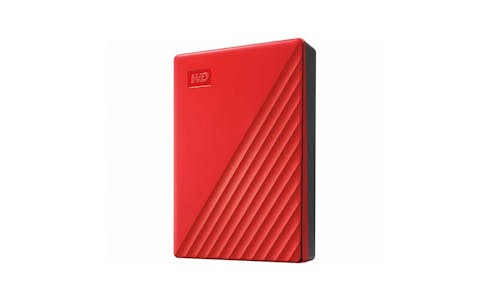 Western Digital WDBPKJ0040BRD My Passport 4TB Hard Disk Drive - Red (Main)