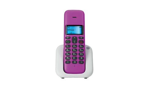 Motorola T301 Digital Cordless Phone - Purple