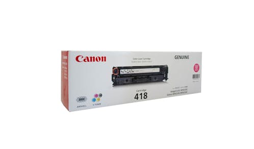 Canon 418M Toner Cartridge - Magenta