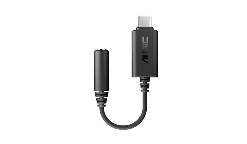 Asus AI Noise-Canceling USB-C to 3.5 mm Mic Adapter - Front