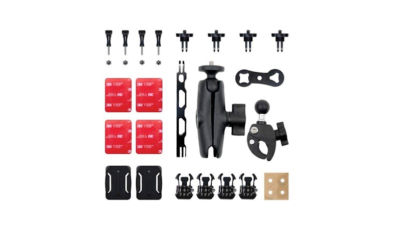 Insta360 Motorcycle Mount Bundle - full accessories