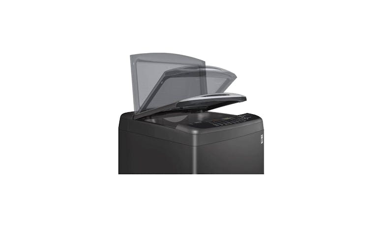 LG Smart Inverter T2311VSAB 11kg Top Load Washing Machine - Middle Black (Open Lid View)