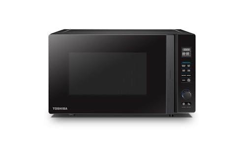 Toshiba MW-TC26TF 26L Multi-function Microwave Oven - Black - Front