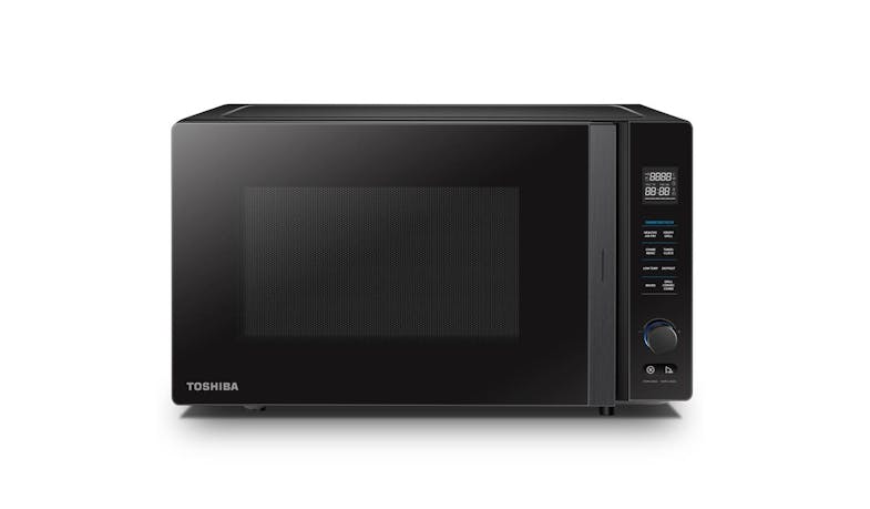Toshiba MW-TC26TF 26L Multi-function Microwave Oven - Black - Front