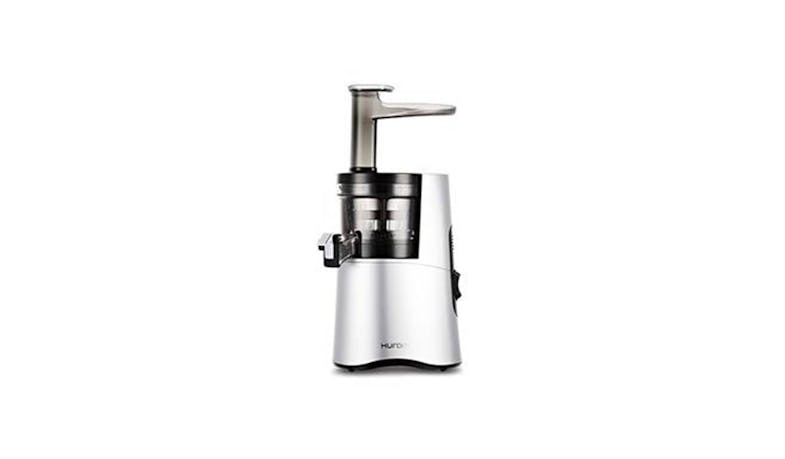 Hurom Slow Juicer Classic – Matte Silver HA2600 (Side View)