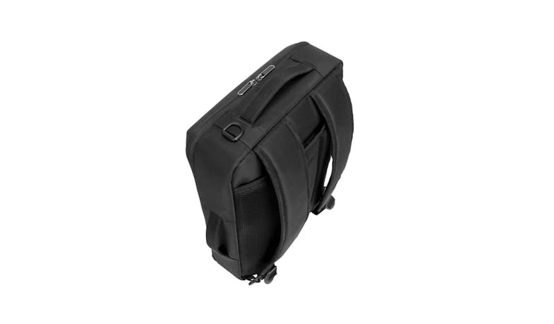 Targus TBB595GL 15.6" Urban Convertible Backpack - Black (Top Side View)