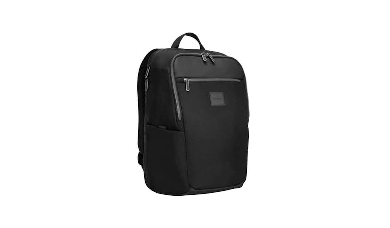 Targus TBB596GL 15.6" Urban Expandable Backpack - Black (Side View)