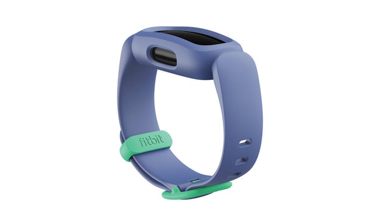 Fitbit Ace 3 Activity Tracker - Cosmis Blue/Green (FB419BKBU) - Top Side View