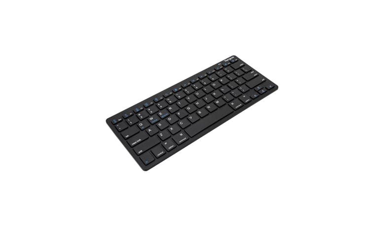 Targus KB55 Multi-Platform Bluetooth Keyboard - Black  (Side View)