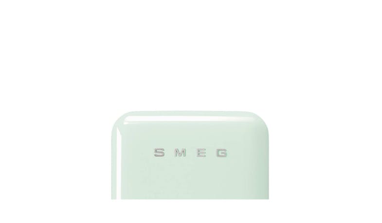Smeg (FAB5RPG5) 34L 50's Style 1-Door Mini Fridge - Pastel Green (Top View)