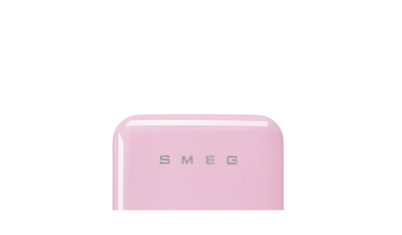 Smeg (FAB5RPK5) 34L 50's Style 1-Door Mini Fridge - Pink (Top View)