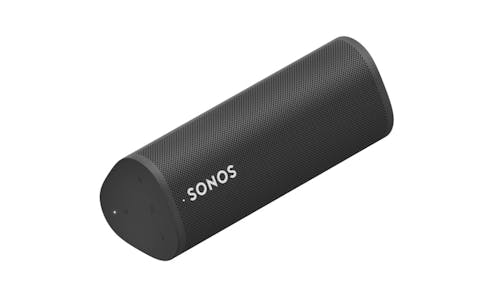 Sonos Roam Bluetooth/WiFi Wireless Speaker Black - Front View