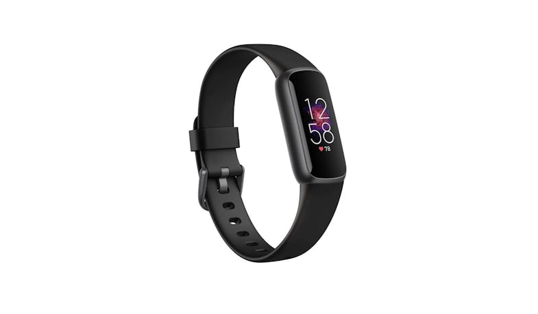 Fitbit Luxe Fitness Tracker - Black/Graphite (FB422BKBK) - Side View